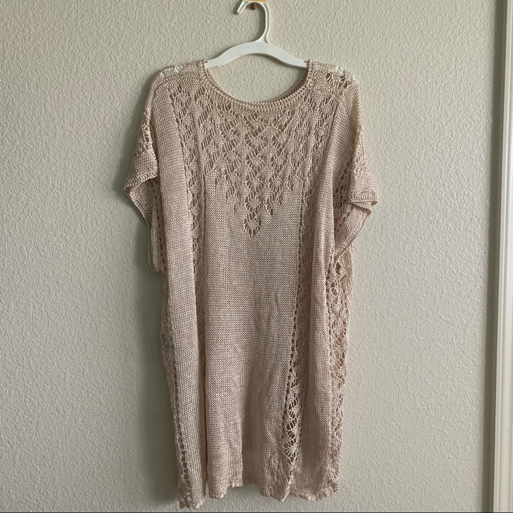 Crochet swimsuit cover up